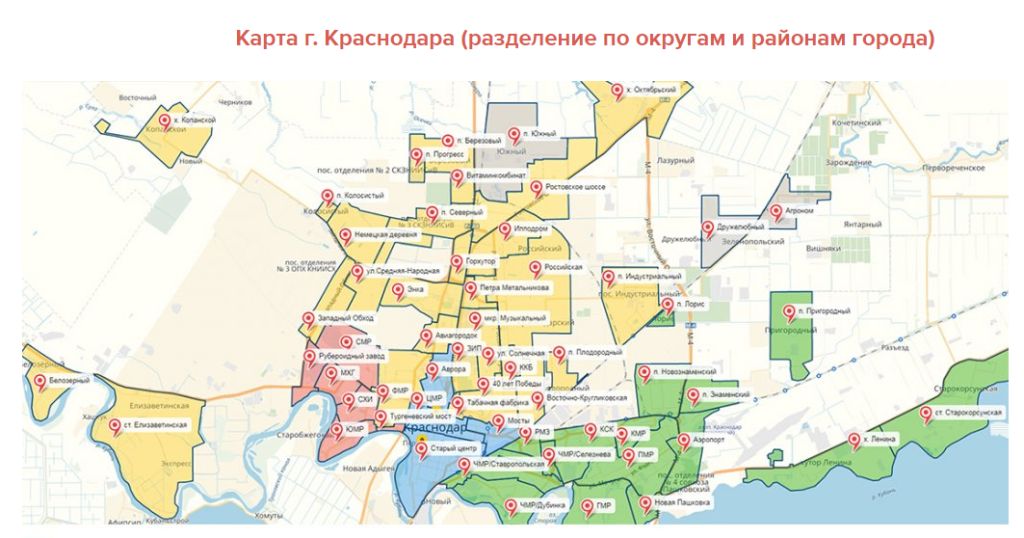 в какой город краснодарского края лучше переехать