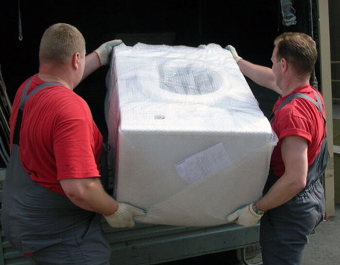 как перевезти стиральную машинку без болтов