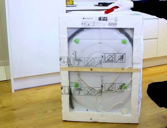 можно ли перевозить стиральную машинку на боку