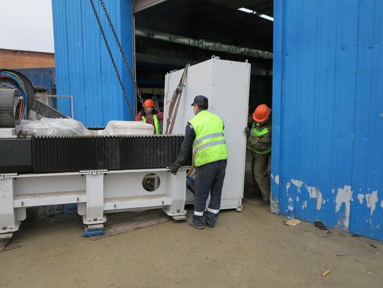 как перевозить станки