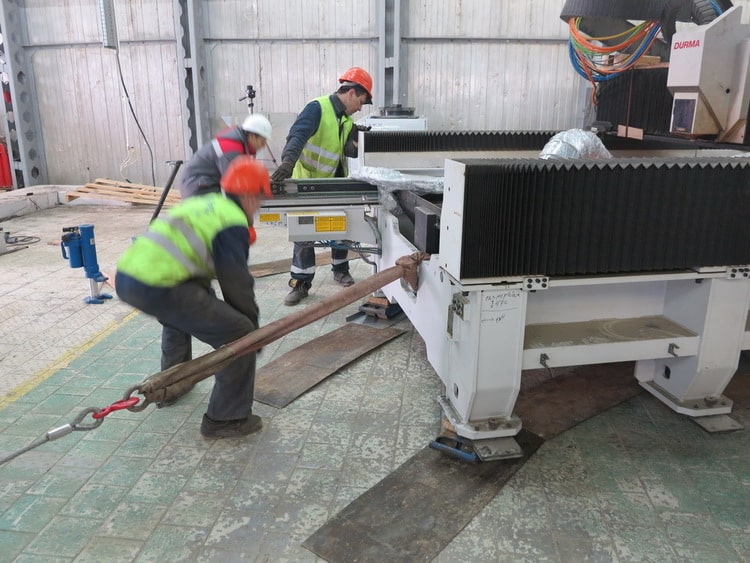 услуги перевозка станков