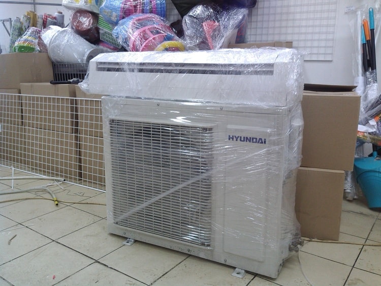 как перевозить внешний блок кондиционера